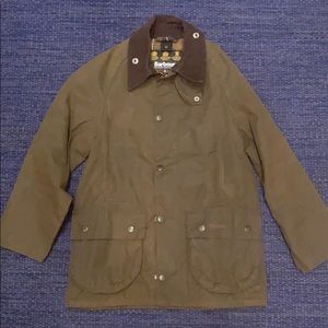 Barbour Bedale Olive Green jacket for a boy